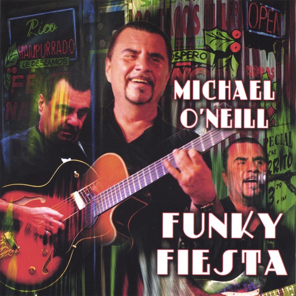 Funky Fiesta by Michael O'Neill album cover