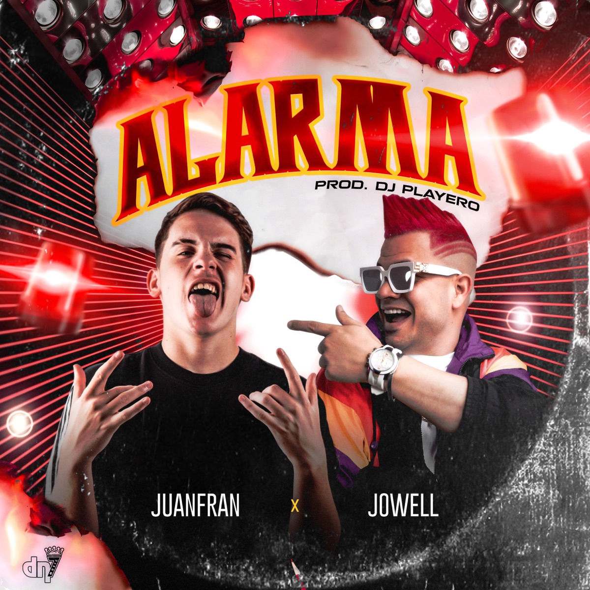 Alarma - Single by Juanfran & Jowell album cover