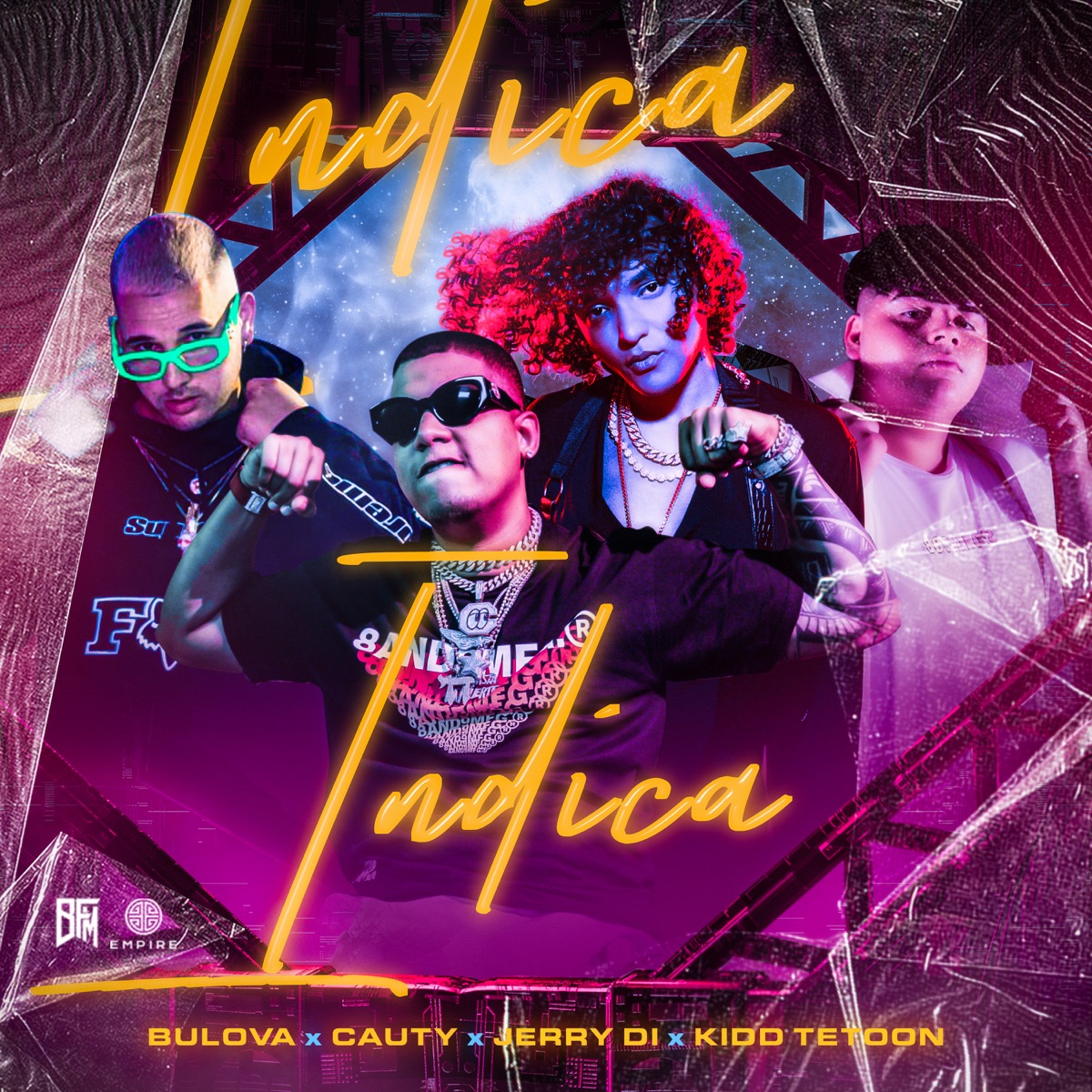 Indica (feat. Kiddtetoon) - Single by Bulova, Cauty & Jerry Di album cover
