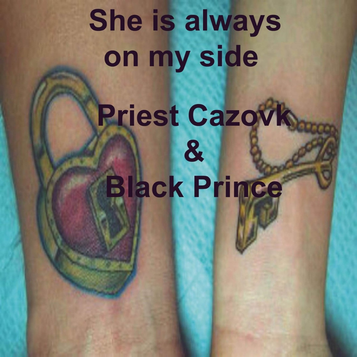 She Is Always on My Side - Single by Priest Cazovk & Black Prince album cover