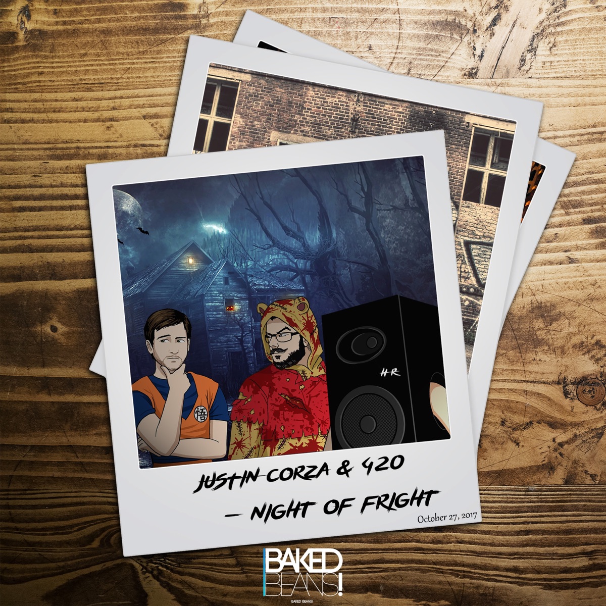 Night of Fright - EP by Justin Corza & 4:20 album cover