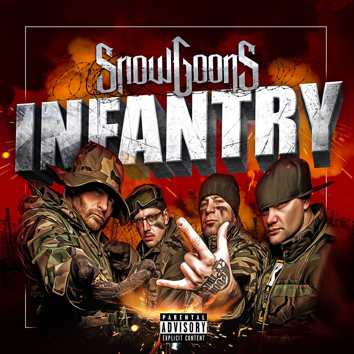 Snowgoons Infantry by Snowgoons album cover