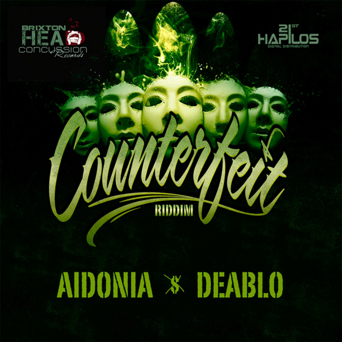 Counterfeit Riddim - Single by Aidonia & Deablo album cover