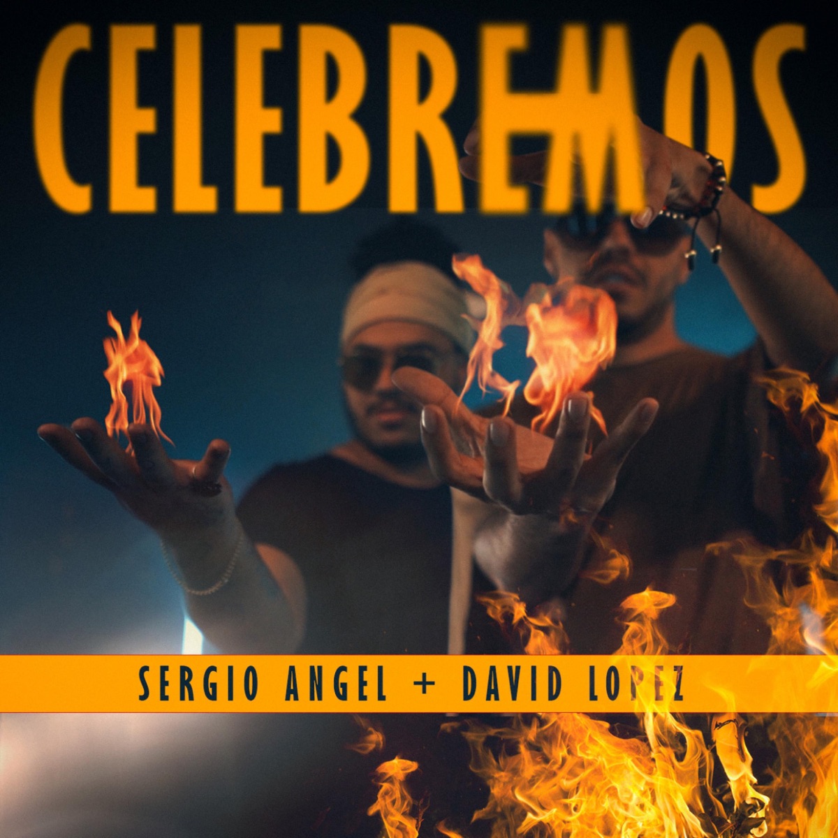 Celebremos - Single by David Lopez & Sergio Angel album cover
