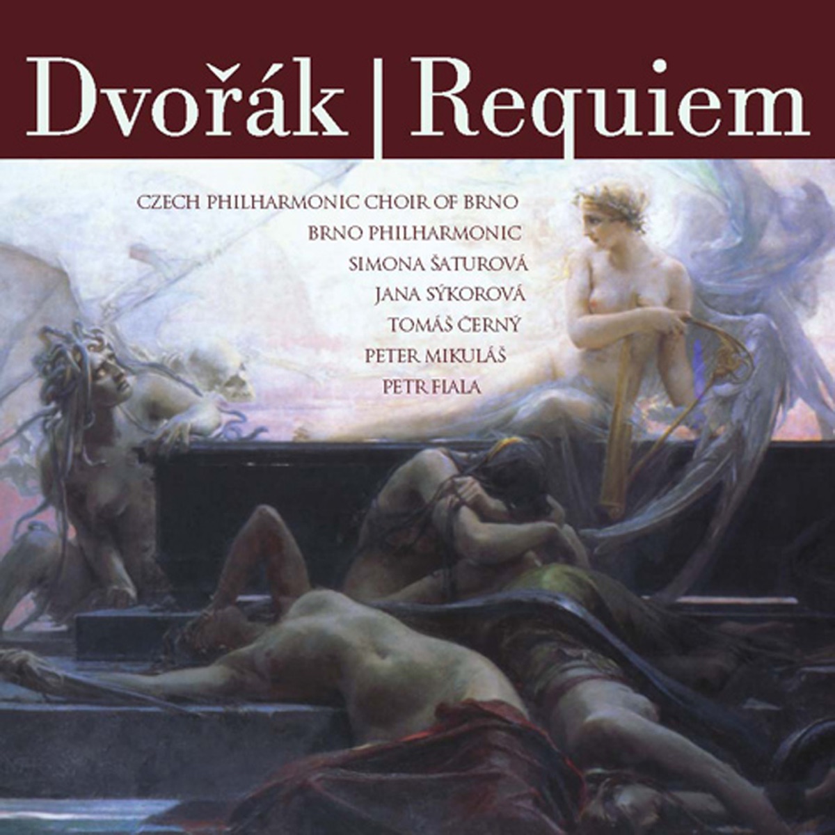 Dvorak: Requiem by Simona Šaturová, Peter Mikuláš, Petr Fiala, Tomáš Černý, Czech Philharmonic Choir of Brno, Jana Sykorova & Filharmonie Brno album cover