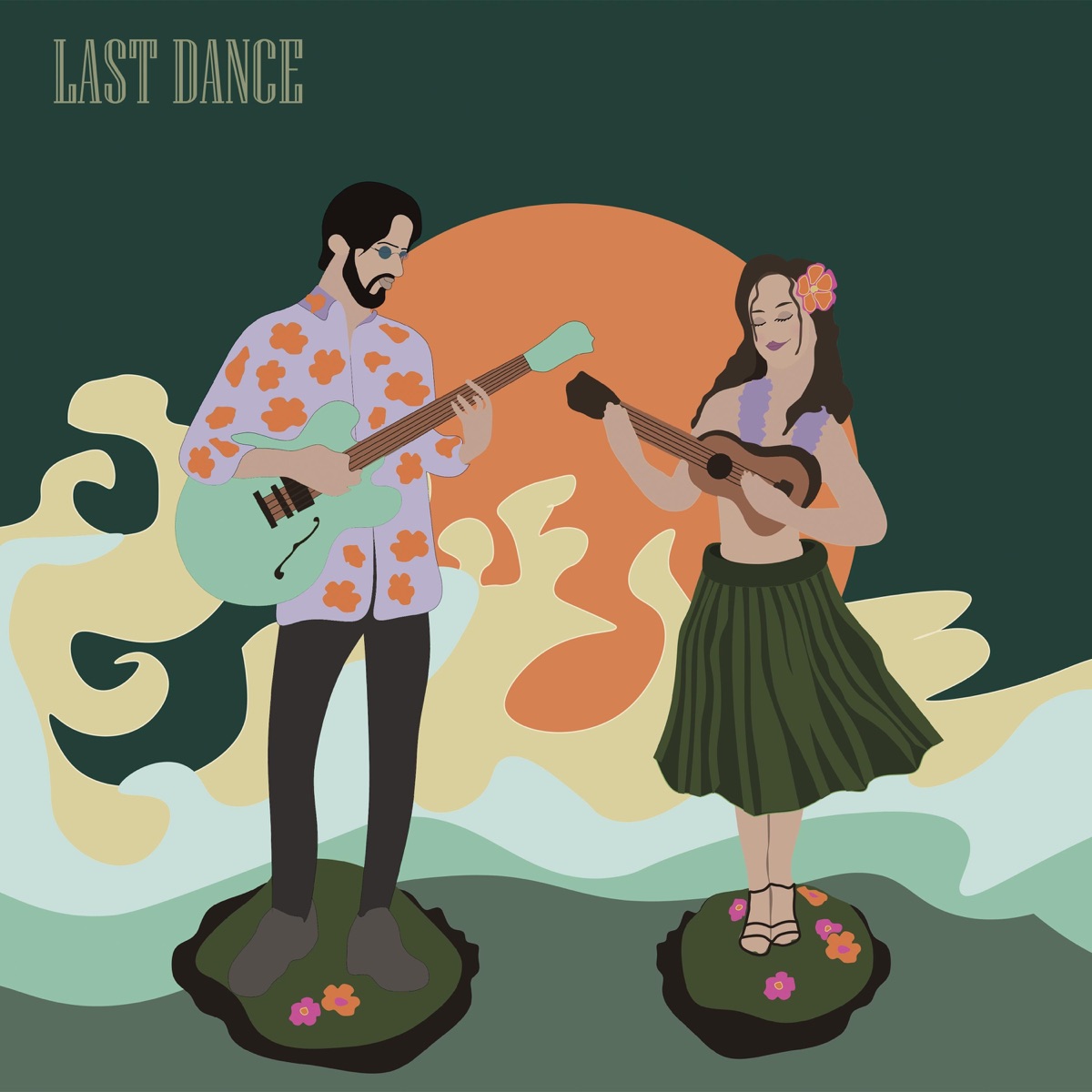 Last Dance - Single by Dimitris Stratis & Katerina Liberi album cover