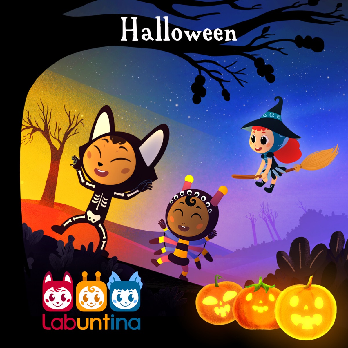 Labuntina Halloween - Single by Valentina Ventimiglia, Lorenzo Castellarin, Albert Atack, Daisy Caitlin Brown & Alice Cross album cover