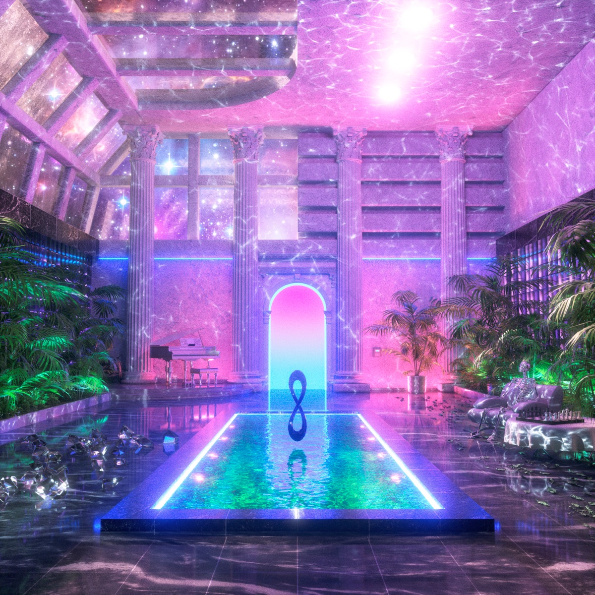 The Eternal Boombox - EP by The JuJu Exchange album cover