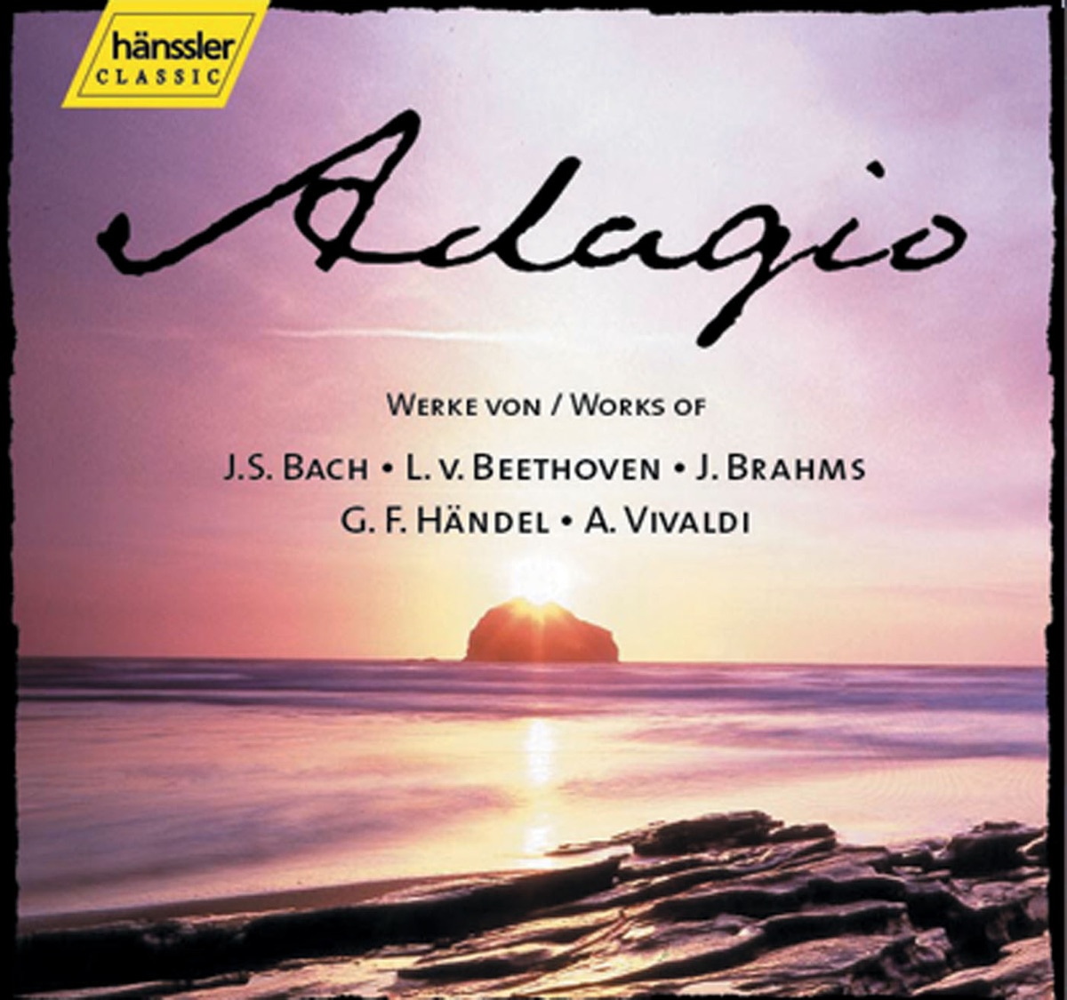 Adagio by Helmuth Rilling, Oregon Bach Festival Orchestra, Sulamit Haecki, Ensemble La Partita, Sir Charles Mackerras, English Chamber Orchestra, Peter Thalheimer, Stuttgart Collegium Musica Rara, Stuttgart Bach Collegium, Christopher Czaja Sager, Iona Brown, Academy of St Martin in the Fields, Jaime Martín, Gerrit Zitterbart, Thomas Fey, Schlierbacher Chamber Orchestra, Graf Murzha, Klaus-Peter Hahn, Moscow Radio Symphony Orchestra, Verdi Quartet, Sir Neville Marriner, Leopold Hager & Dmitry Sitkovetsky album cover