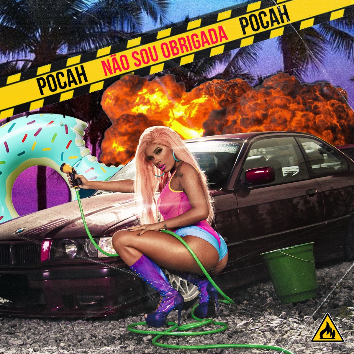 Não Sou Obrigada - Single by POCAH album cover