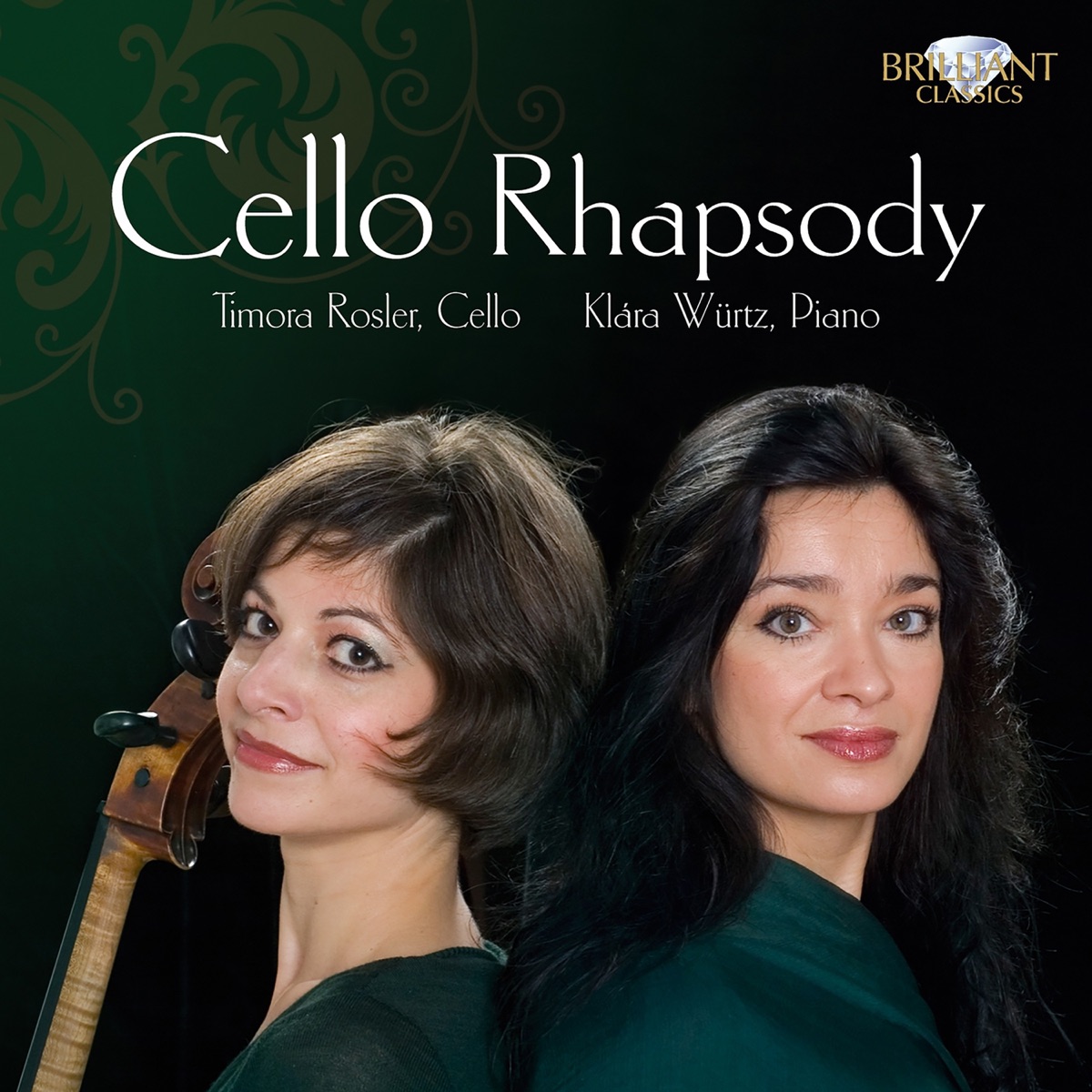Cello Rhapsody by Timora Rosler & Klára Würtz album cover