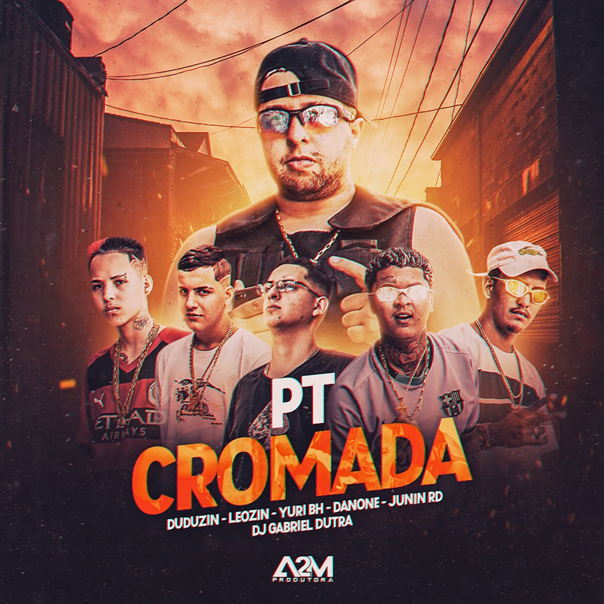 Pt Cromada - Single by MC Junin RD, Mc Leozin, MC Duduzin, MC Danone, Mc Yuri BH & Dj Gabriel Dutra album cover