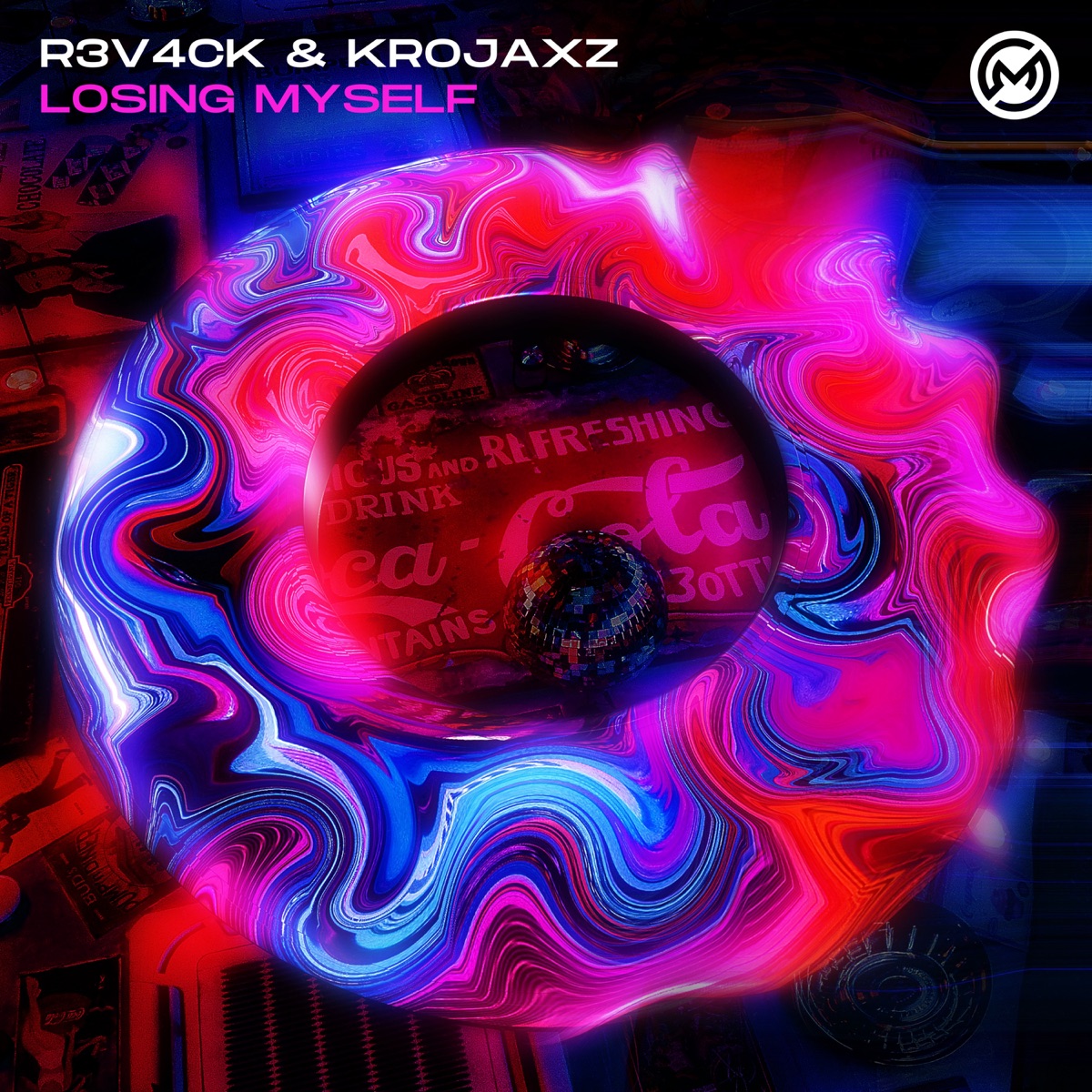 Losing Myself - Single by R3V4CK & KroJaxz album cover