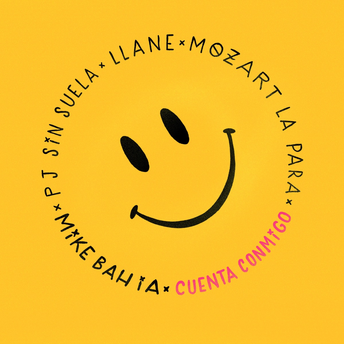Cuenta Conmigo (feat. Mozart La Para) - Single by Mike Bahía, Llane & PJ Sin Suela album cover