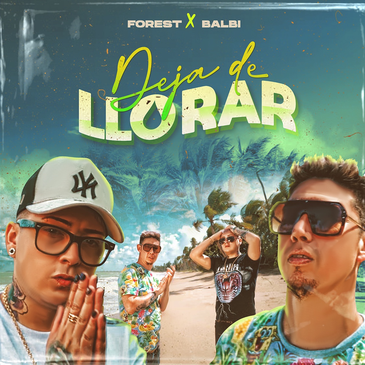 Deja de Llorar - Single by Forest & Balbi El Chamako album cover