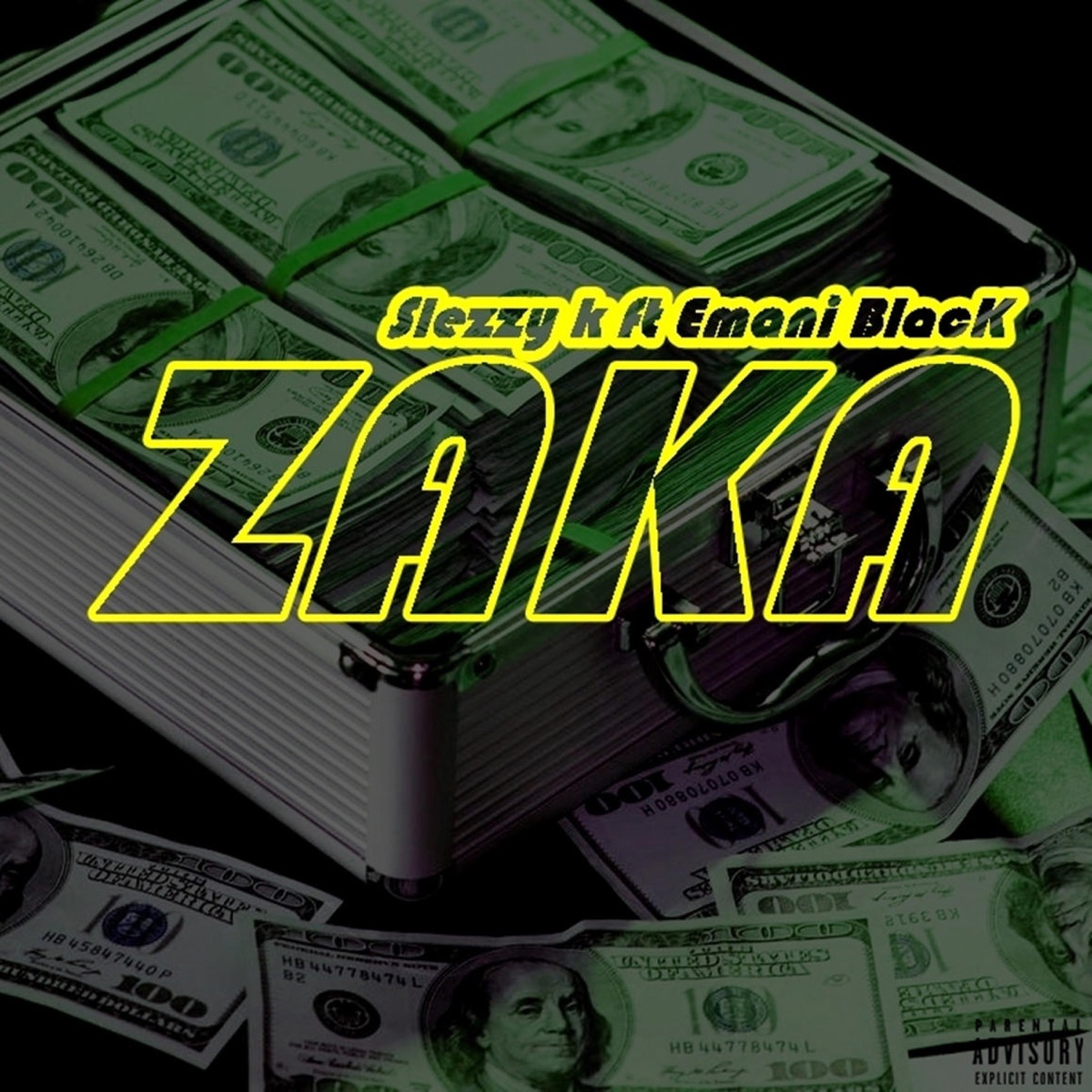 Zaka (feat. Emani Black) - Single by Slezzy K album cover