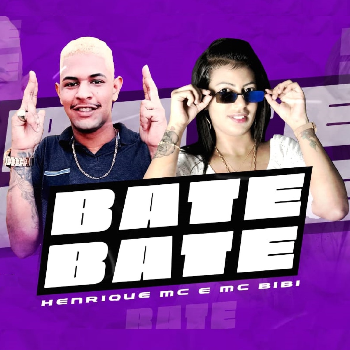 Bate Bate - Single by Henrique MC & Mc Bibi album cover