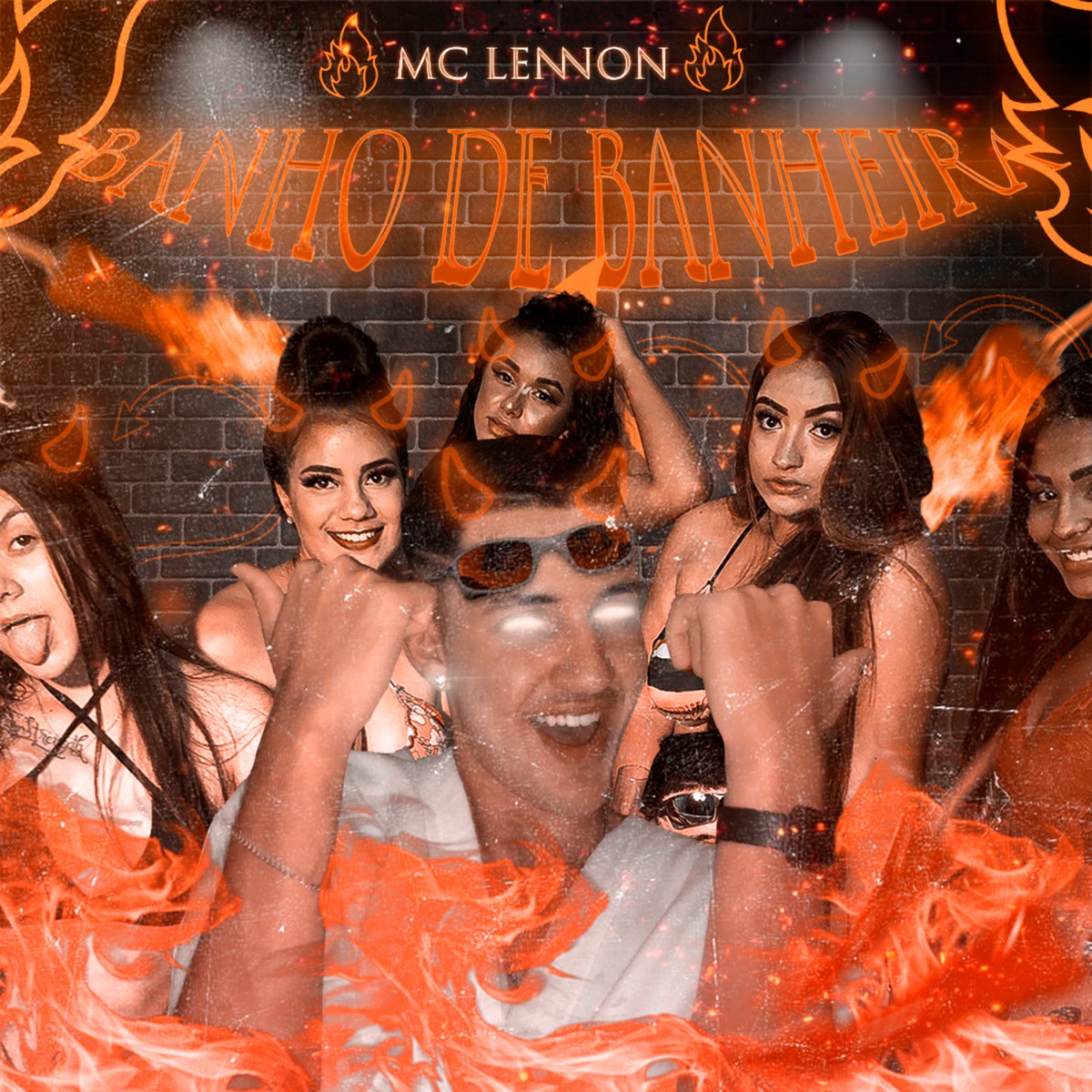 Banho de Banheira - Single by MC Lennon album cover