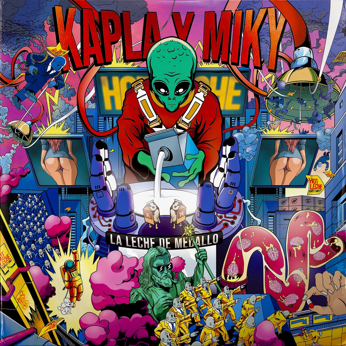 La Leche de Medallo by Hot Leche & Kapla y Miky album cover
