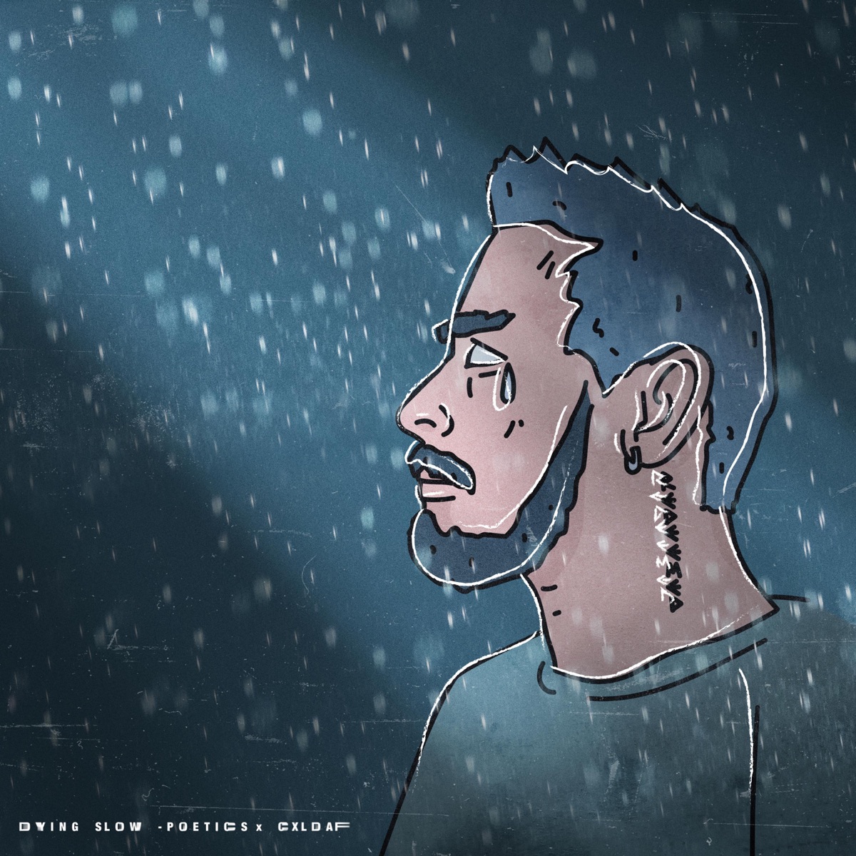 Dying Slow - Single by Cxldaf & Poetics album cover
