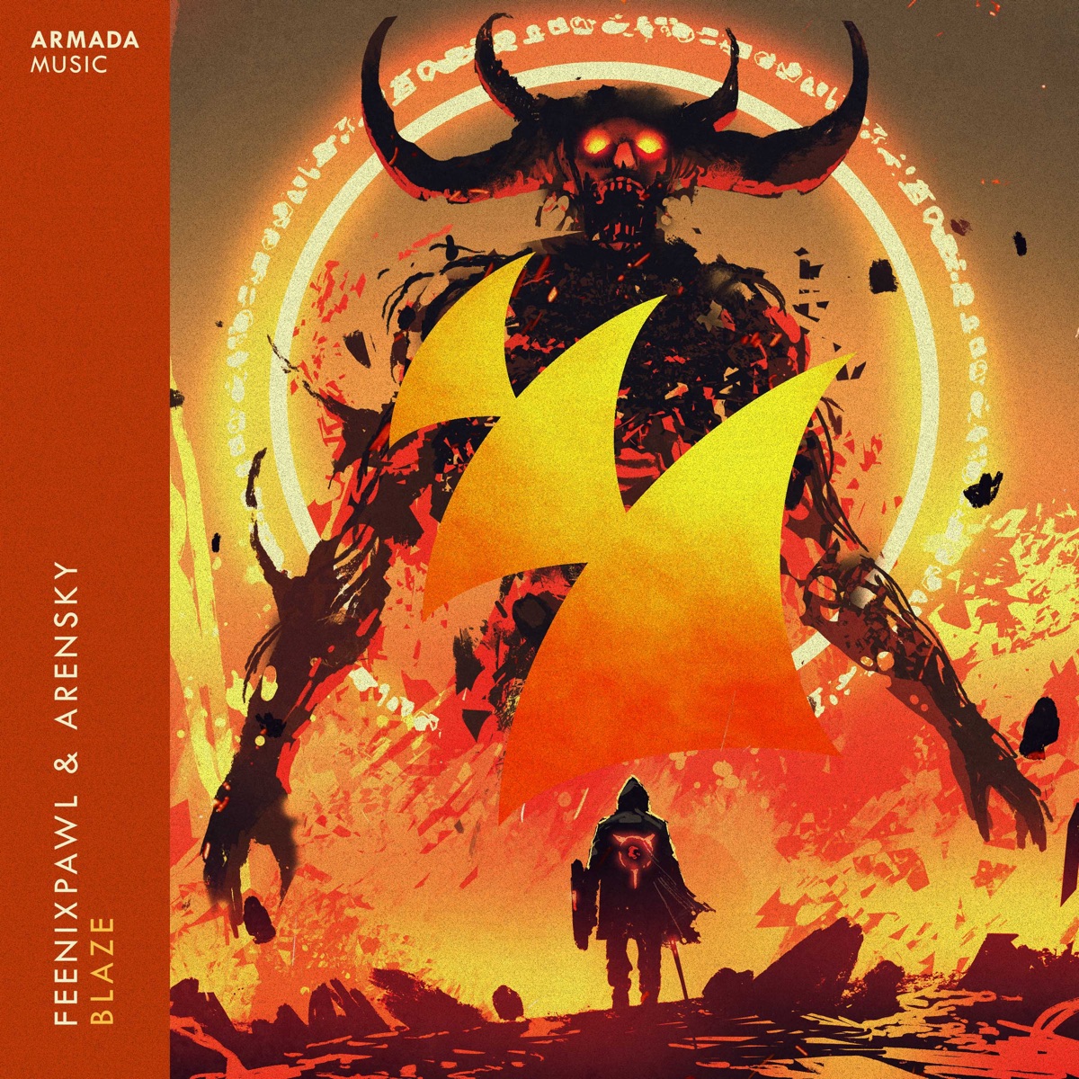Blaze - Single by Feenixpawl & Arensky album cover
