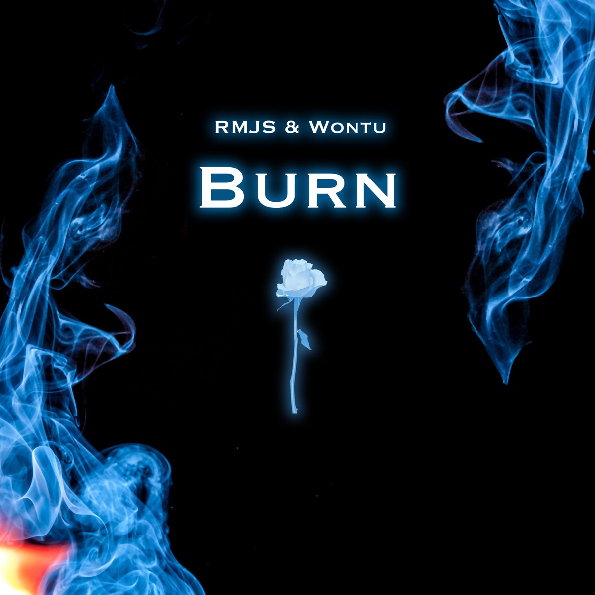 Burn - Single by RMJS & Wontu album cover