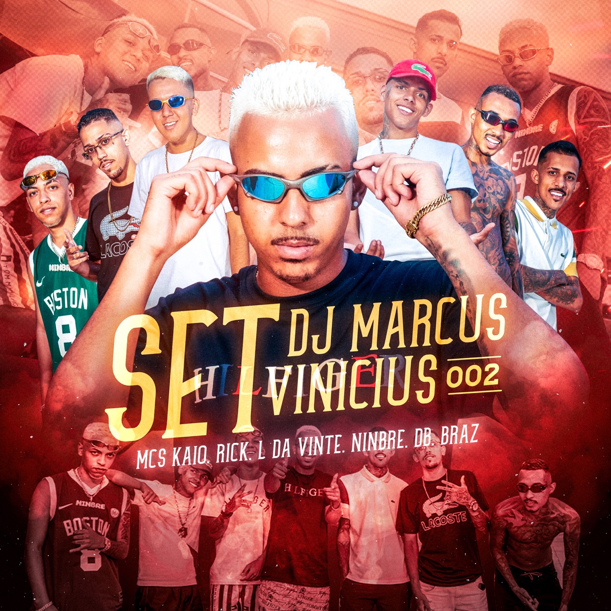 Set Dj Marcus Vinicius 002 (feat. Mc DB, Ninbre & MC Braz) - Single by MC Kaio, MC L da Vinte & MC Rick album cover