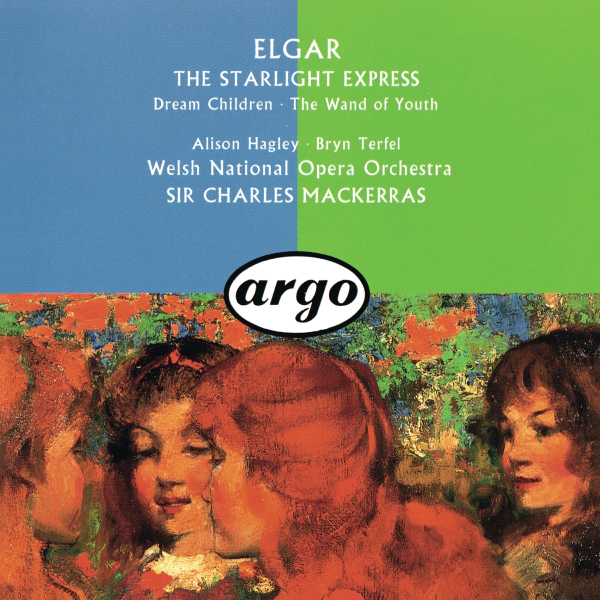 Elgar: The Wand Of Youth Suites; Songs From The Starlight Express; Dream Children by Sir Charles Mackerras, Alison Hagley, Bryn Terfel & Welsh National Opera Orchestra album cover