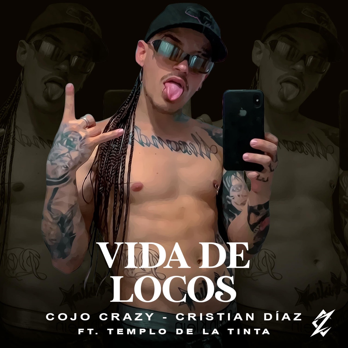 Vida De Locos (feat. Templo De La Tinta) - Single by Cojo Crazy album cover