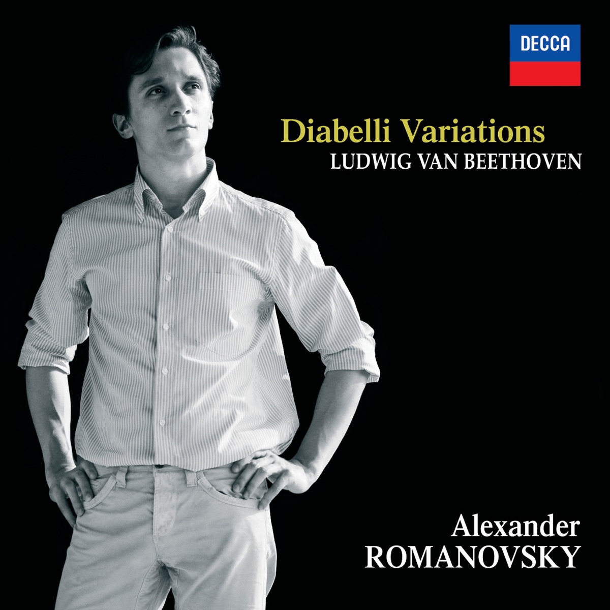 Beethoven "Diabelli Variations" by Alexander Romanovsky album cover