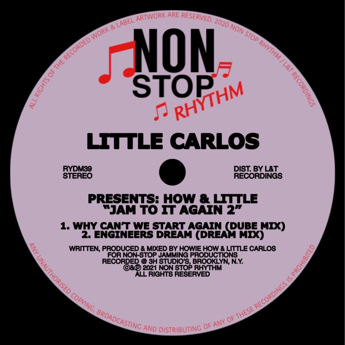 Presents: How & Little - Jam to It Again 2 - Single by Little Carlos album cover