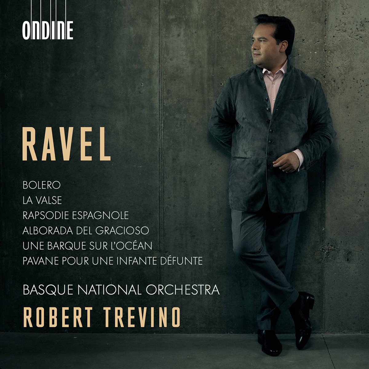Ravel: Orchestral Works by Basque National Orchestra & Robert Trevino album cover