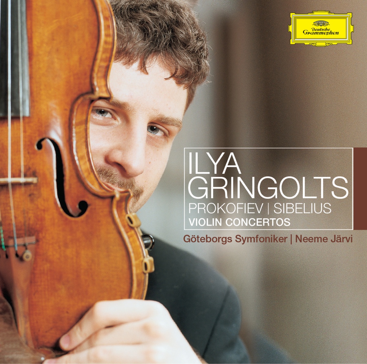 Prokofiev & Sibelius: Violin Concertos by Gothenburg Symphony Orchestra, Ilya Gringolts & Neeme Järvi album cover