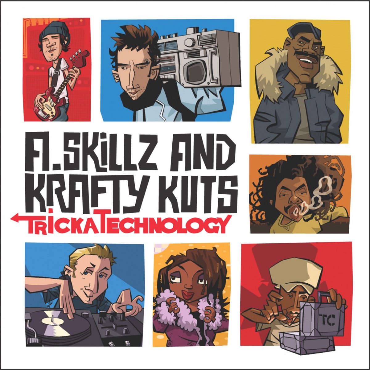 Tricka Technology by A. Skillz & Krafty Kuts album cover