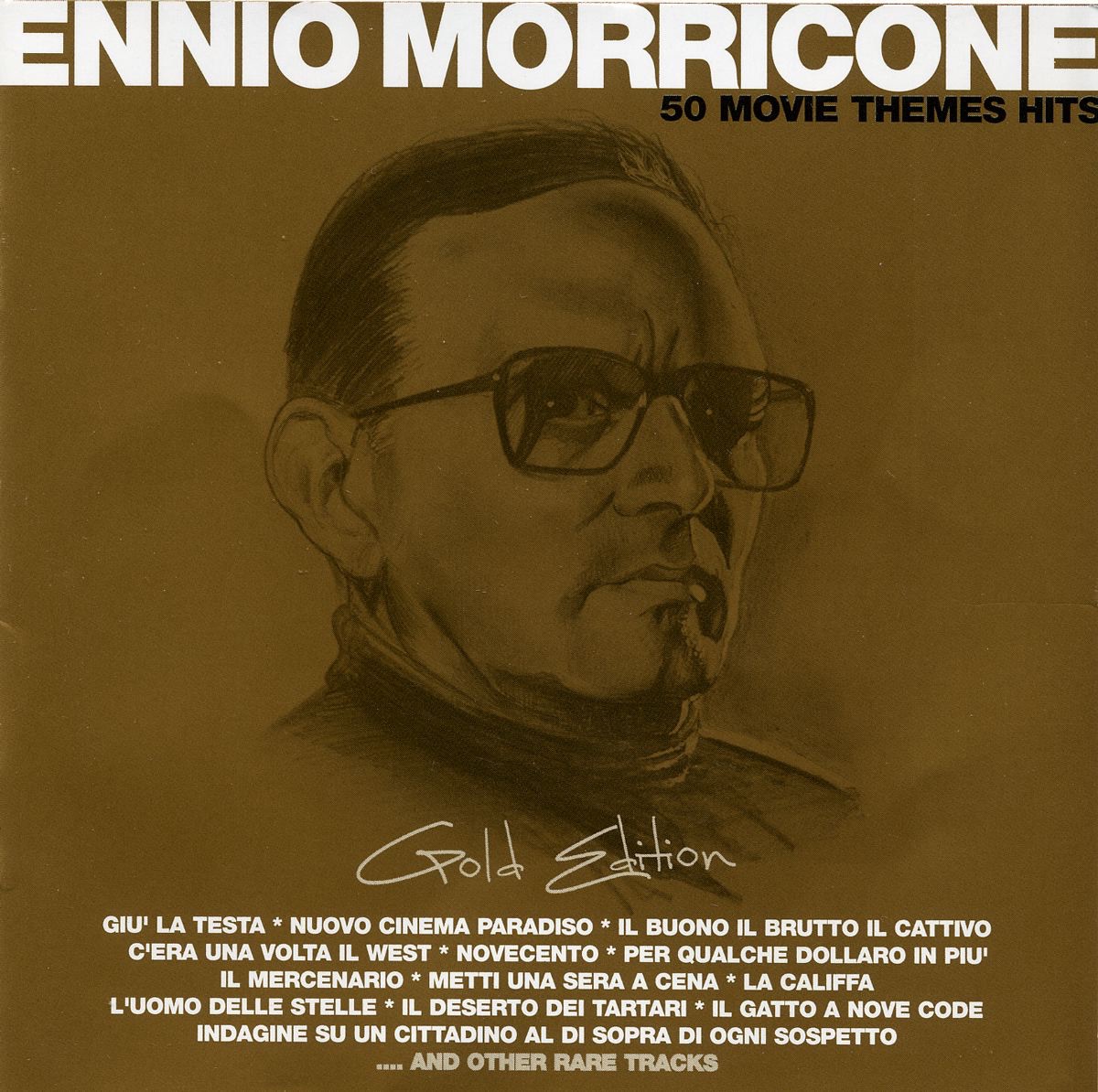 50 Movie Themes Hits (Gold Edition) by Ennio Morricone album cover