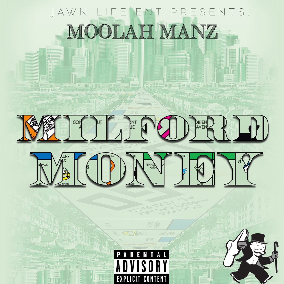 Milford Money by Moolah Manz album cover
