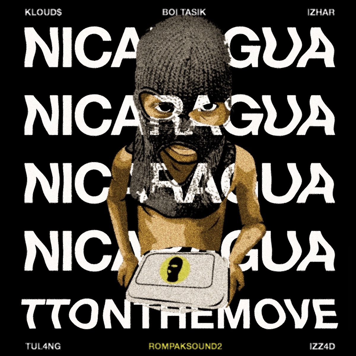 NICARAGUA (feat. Izz4d, Izhar, Tul4ng, Boi Tasik & Kloud$) - Single by TTONTHEMOVE album cover