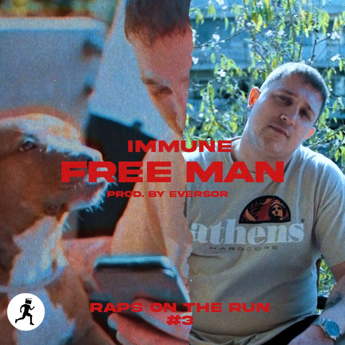 Free Man - Single by Raps On The Run, Immune & Eversor album cover