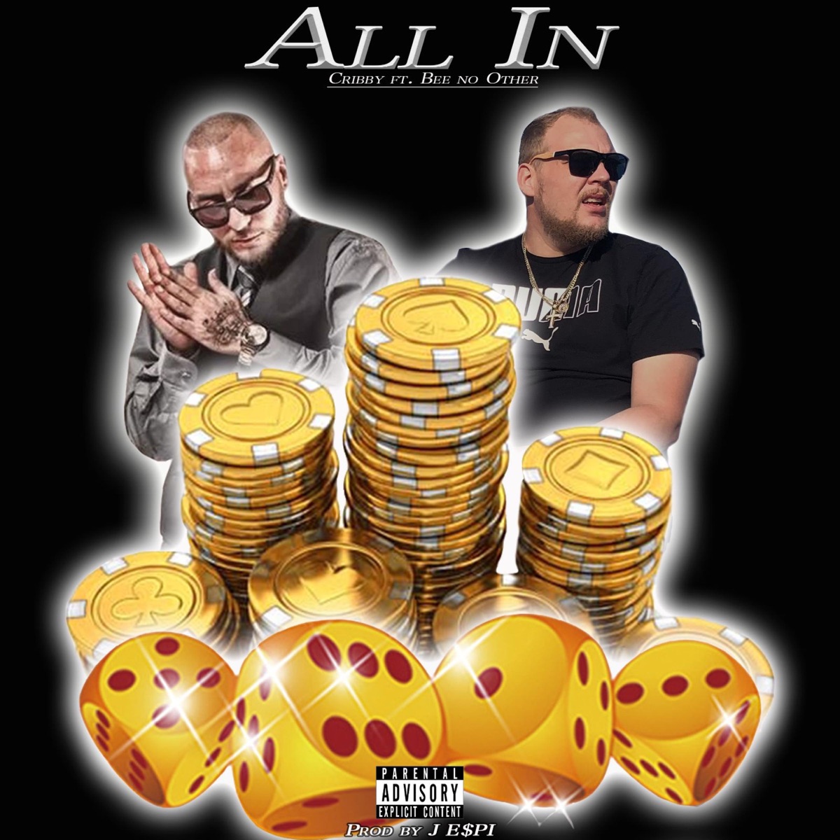 All In (feat. Bee No Other) - Single by Cribby album cover