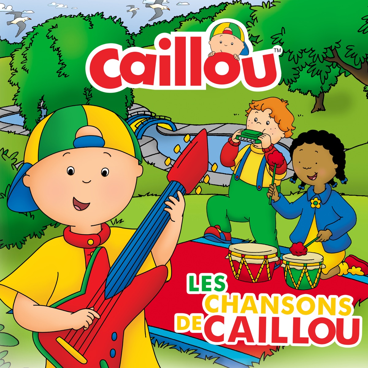 Les chansons de Caillou by Caillou album cover