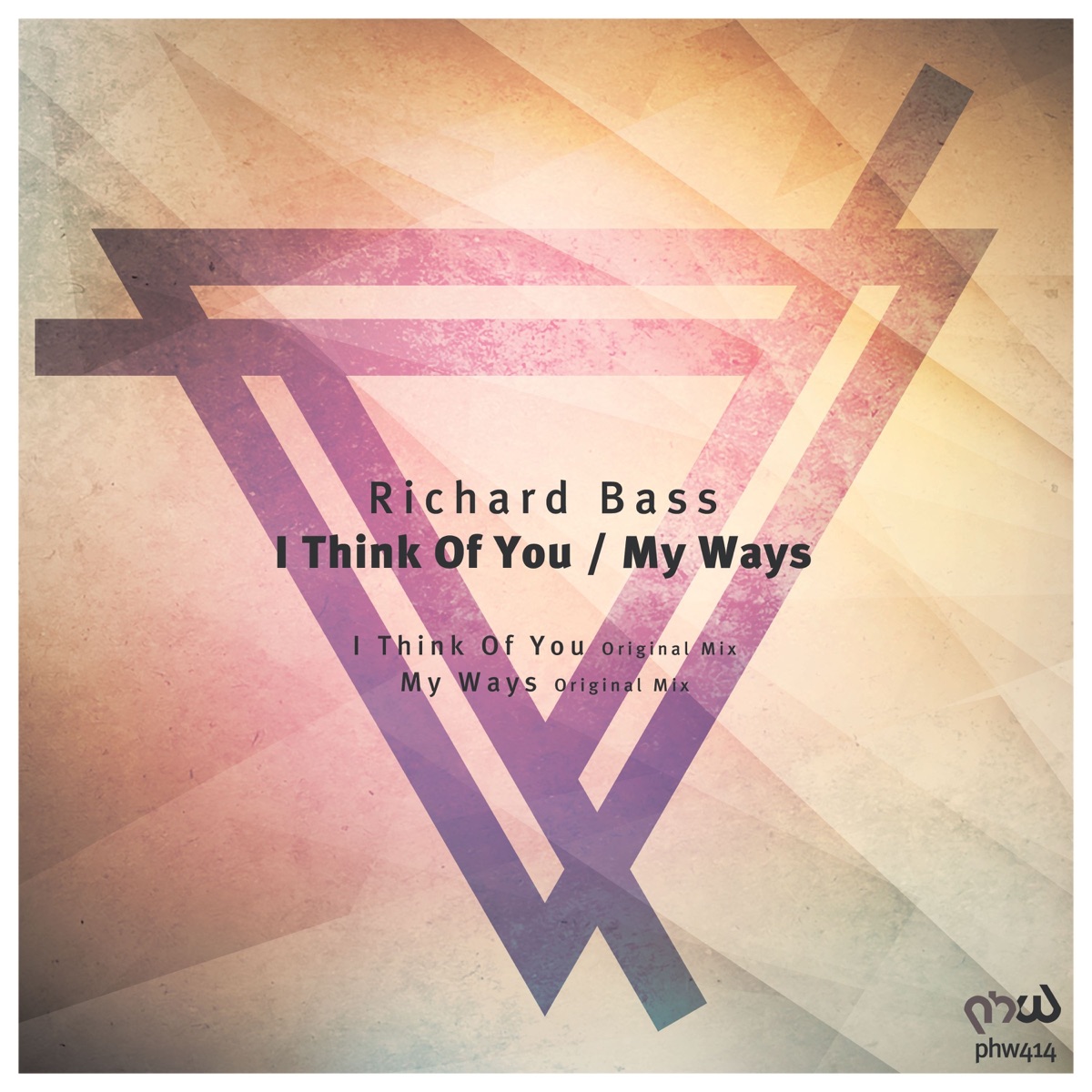 I Think of You / My Ways - Single by Richard Bass album cover
