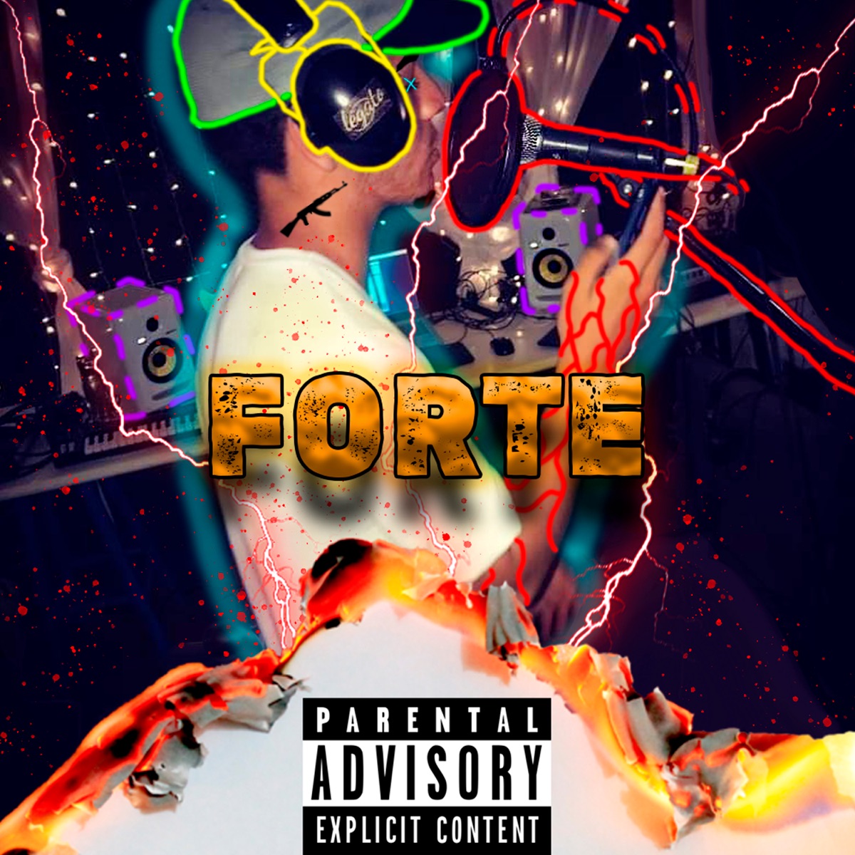 Forte - Single by Lohan F.G album cover