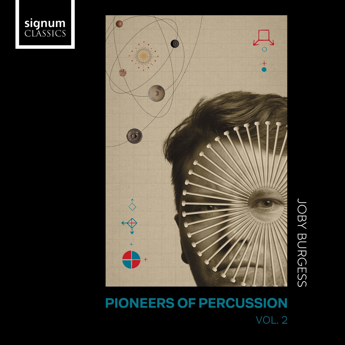 Pioneers of Percussion, Vol. 2 by Joby Burgess album cover