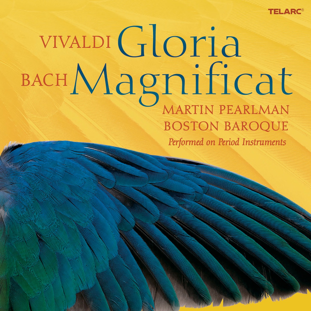 Vivaldi: Gloria in D Major, RV 589 - Bach: Magnificat in D Major, BWV 243 by Martin Pearlman & Boston Baroque album cover