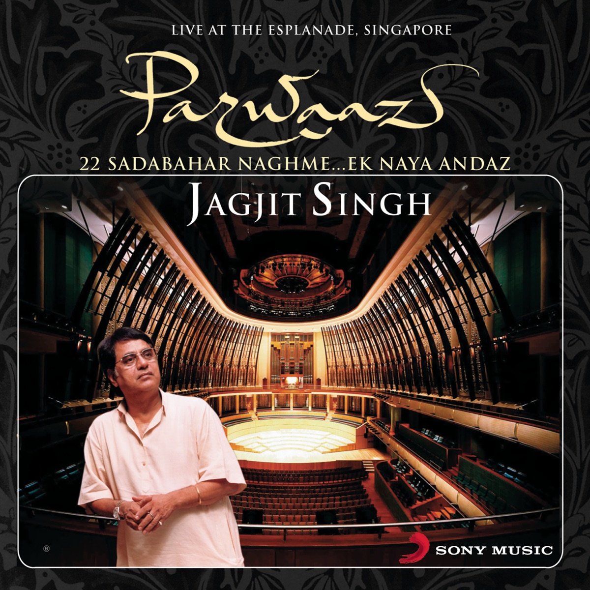 Parwaaz-Live In Singapore by Jagjit Singh album cover