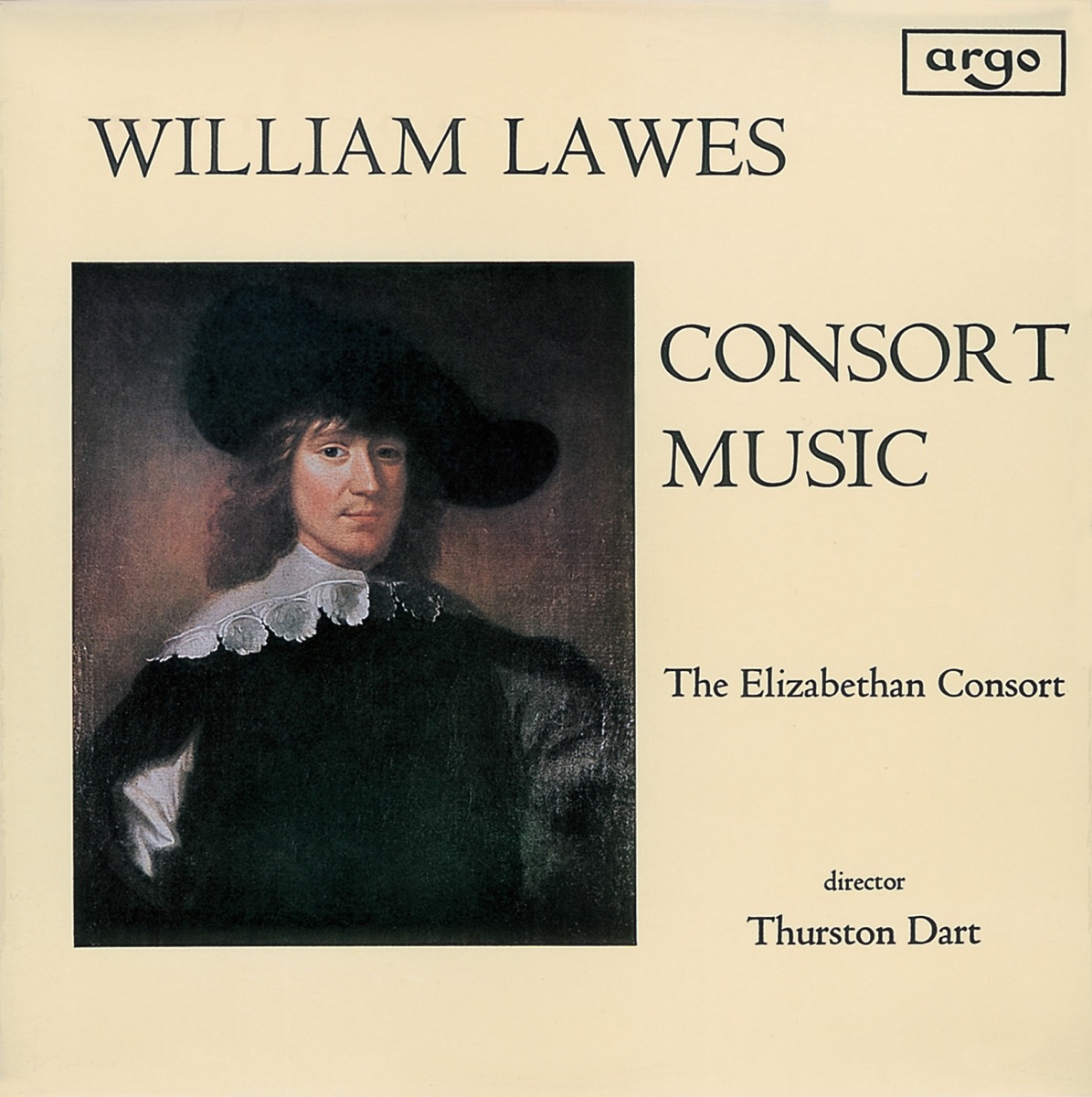 Lawes: Consort Music by Elizabethan Consort & Thurston Dart album cover