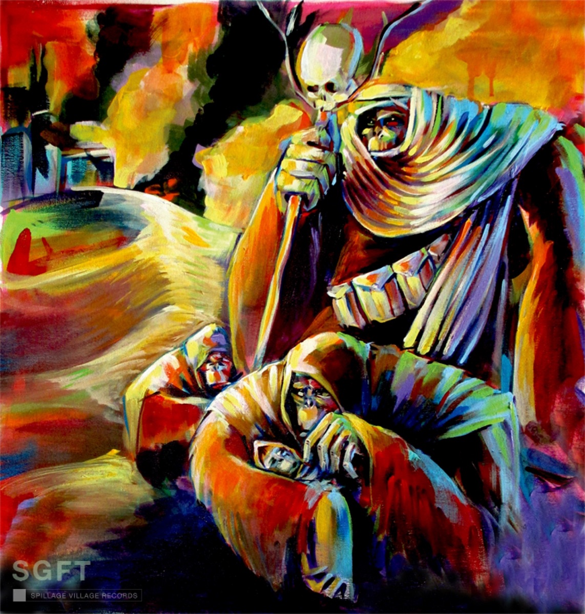 Shallow Graves For Toys by EARTHGANG album cover