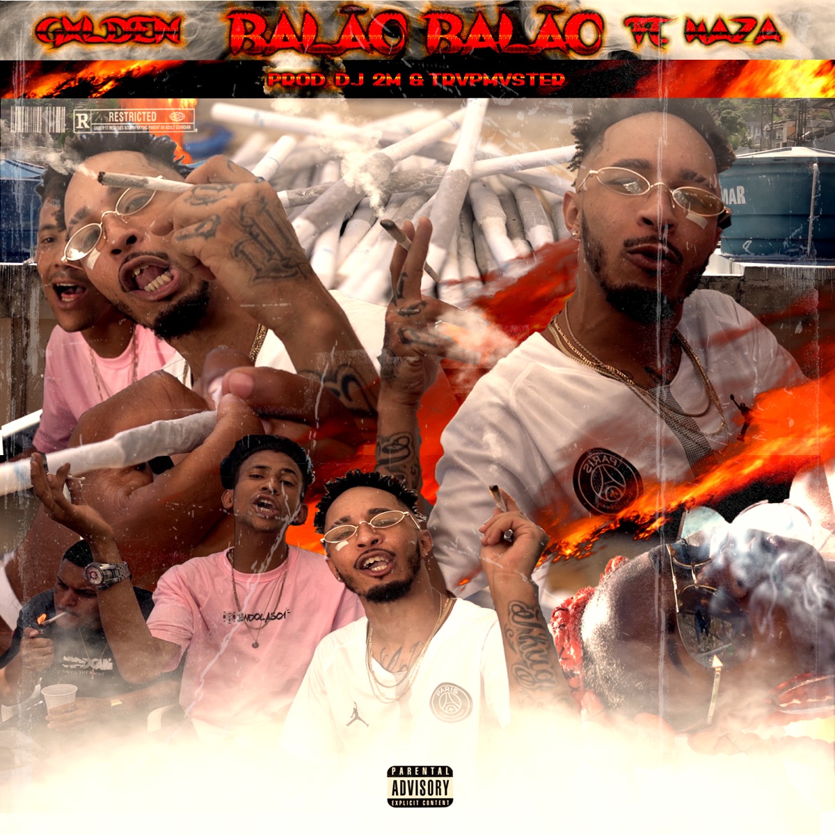 Balão Balão (feat. Haza) - Single by Gxlden album cover