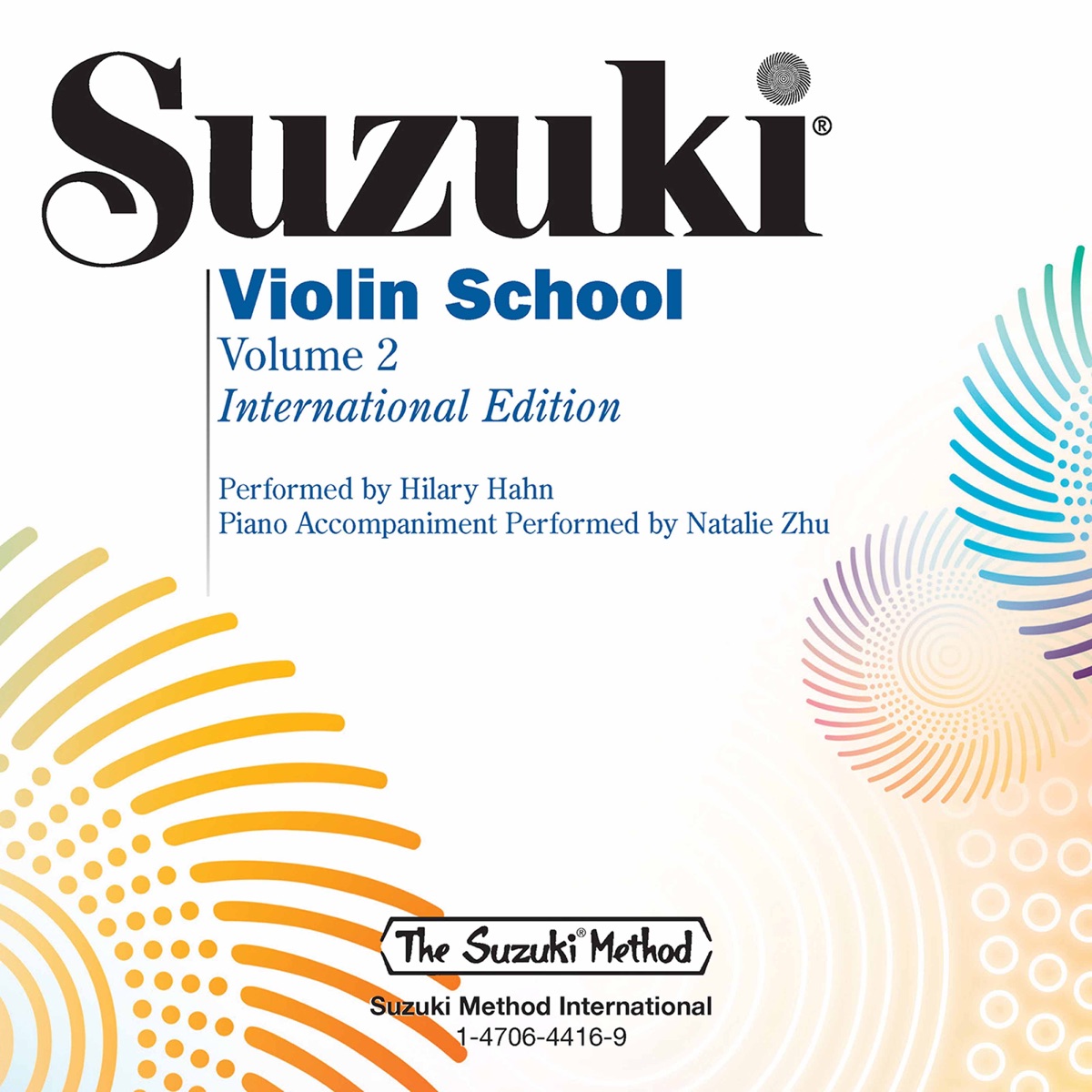 Suzuki Violin School, Vol. 2 by Hilary Hahn & Natalie Zhu album cover