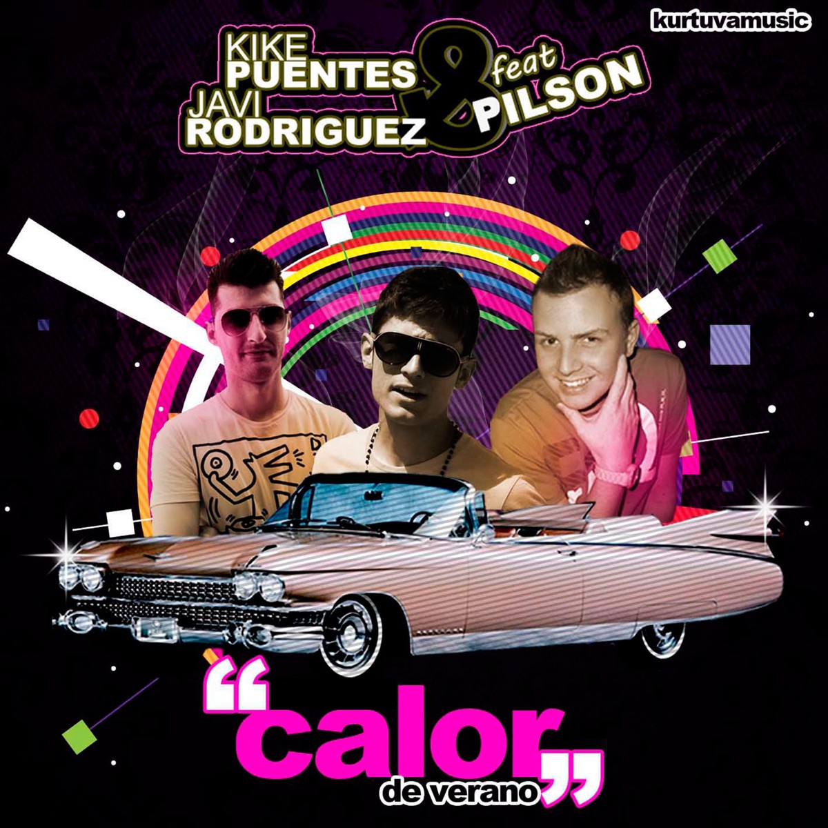 Calor de verano (feat. Pilson) - Single by Kike Puentes & Javi Rodriguez album cover
